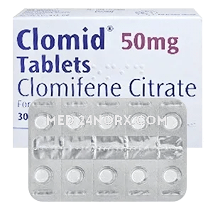 Clomid (clomigen) 100/tab 25mg