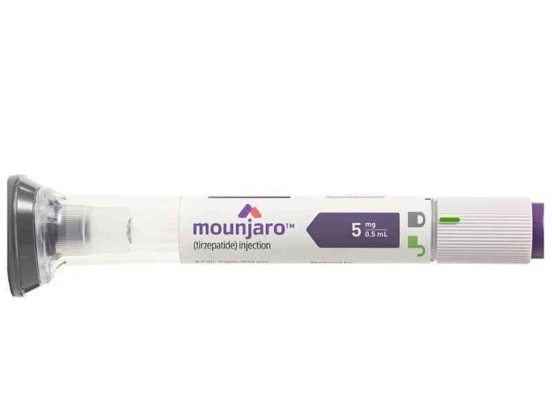 Tirzepatide/Mounjaro 5mg + 2ml water